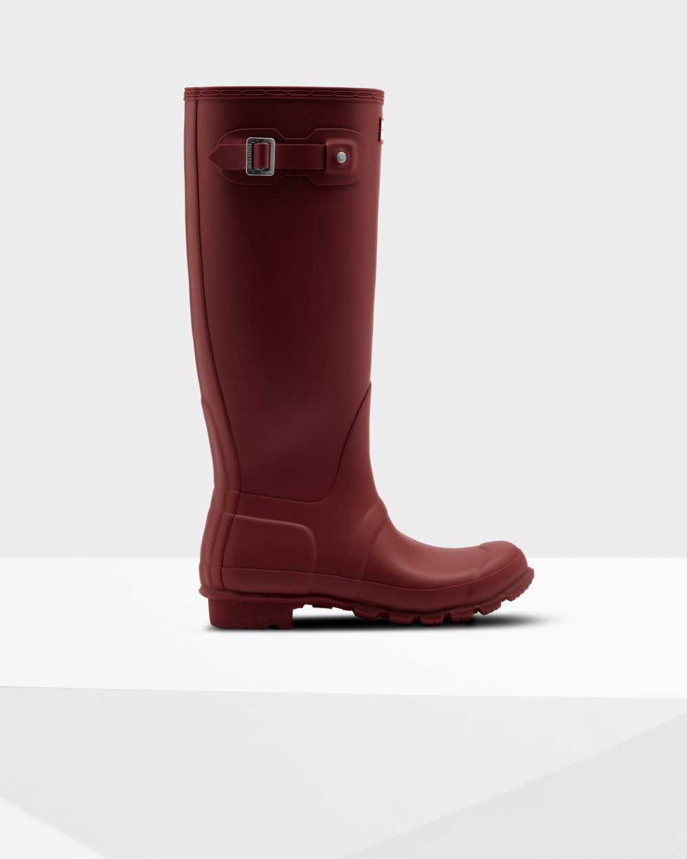 Womens Hunter Original Tall Rain Boots Red | HINCOP-981